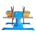 Hydraulic uncoiler WIth coil car